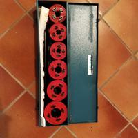 Morsa per tubi con filetti