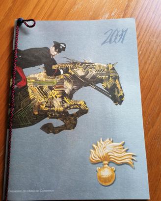 Calendario storico dell'Arma dei Carabinieri 2001