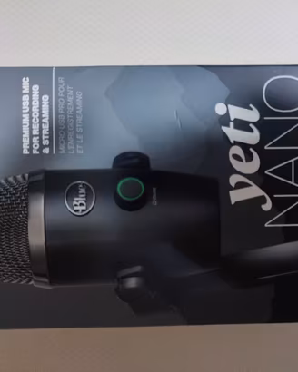 Microfono yeti nano premium USB