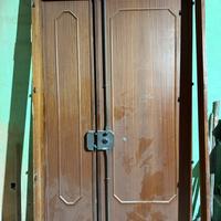 Portone per appartamento in mogano