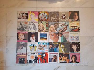 Lotto 50 vinili italia 45 giri