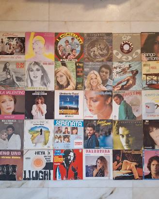 Lotto 50 vinili italia 45 giri