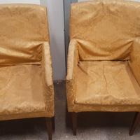 2 poltrone in legno vintage 