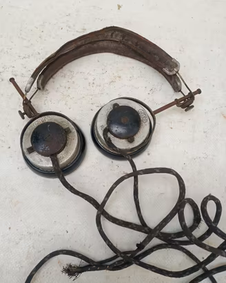 cuffie radio vintage Fatme Roma