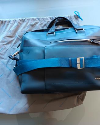 Piquadro cartella x PC in pelle