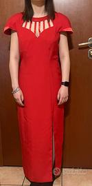 Abito rosso da cerimonia