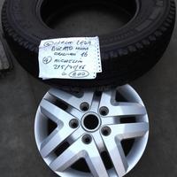 Cerchi lega 16" pneumatici estivi Fiat ducato