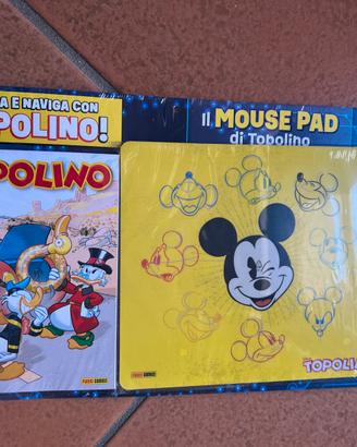 Topolino 3672 del 2026 con mouse pad Panini Comics