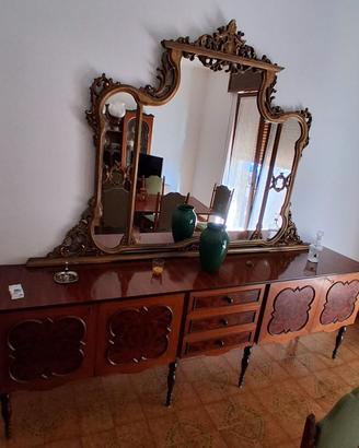 mobile per sala+tavolo +6sedie