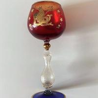 CALICE "TIPETTO VENEZIANO" IN VETRO DI MURANO