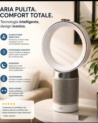 Dyson Pure Cool DP04  Purificatore e Ventilatore
