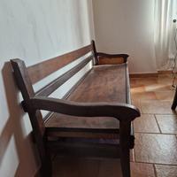 Panca in legno massello 