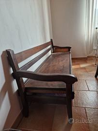 Panca in legno massello 