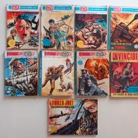 9 fumetti genere guerra anni 1966/1970