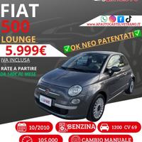 Fiat 500 1.2 Lounge