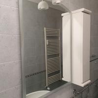 specchio con lampada per bagno 