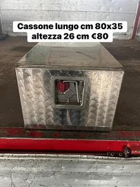 Cassetta acciaio  porta ogetti