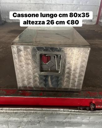 Cassetta acciaio  porta ogetti