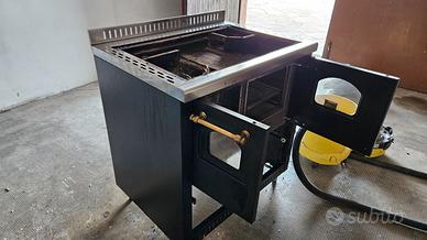 Termocucina a legna Cadel Mod. CLU04DX03