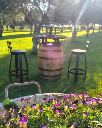 Tavolo a botte jack Daniel's 