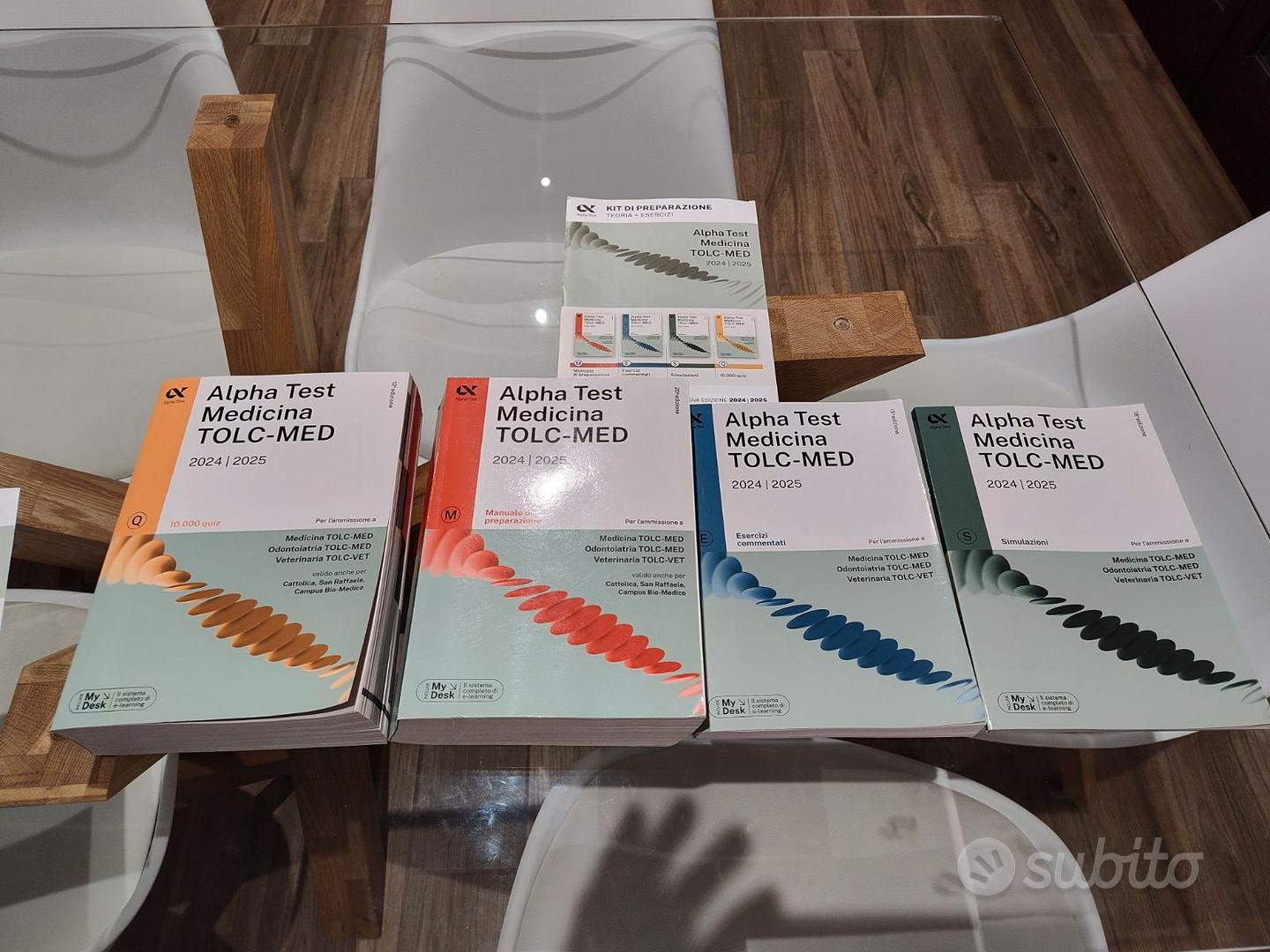 libri tolc-med tolc-vet 2024-2025 Alpha test - Libri e Riviste In vendita a  Roma