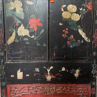 Mobile orientale antico dipinto