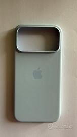 Cover iPhone 18 Pro Max Silicone Celeste Vivace