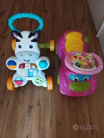 Primi passi e macchinina