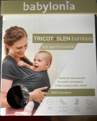 Babylonia Fascia Portabebè Tricot Slen Bambù