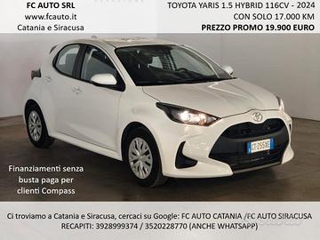 Toyota Yaris Hybrid 116cv 2024- UNICO PROPRIETARIO