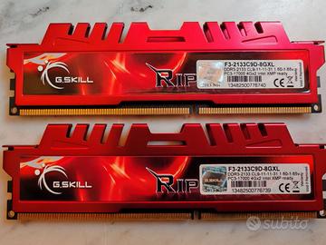 Ram Dimm DDR3 2133 mhz 2x4gb