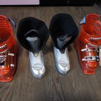 Scarponi da Sci Tecnica Race 4 Attacchi misura 35.