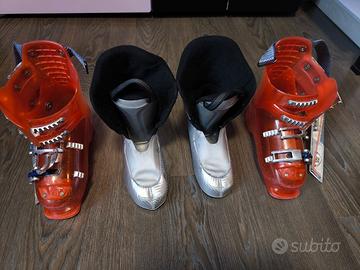 Scarponi da Sci Tecnica Race 4 Attacchi misura 35.