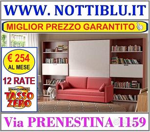 Letto a Scomparsa 2 piazze_12 rate TASSO ZERO