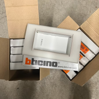 placche ticino light piu doppio interruttore