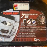 Catene auto da neve 7 mm nuove