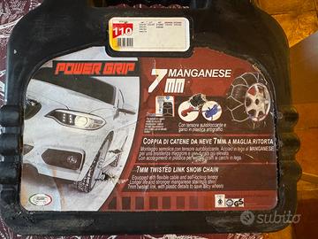 Catene auto da neve 7 mm nuove