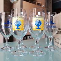 Set 6 calici da birra "Abbaye Malone"