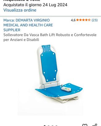 Ausilio per anziani sollevatore