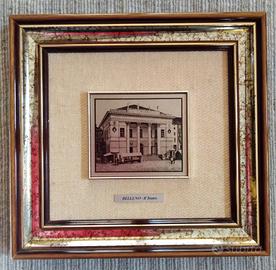 Quadretto decorativo - Belluno "Il Teatro"