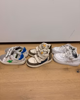 stock 3 paia tg 25 nike, falcotto, w6yz Stella.