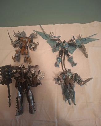 TRANSFORMERS : GRIMLOCK,  STRAFE,  SLUG,  SLASH