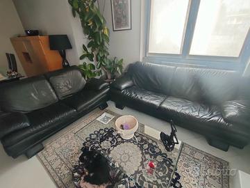  2 divani pelle €300,00