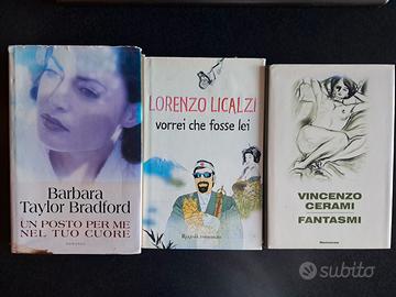 Libri. Cerami, Licalzi, Taylor Bradford, Wilkins