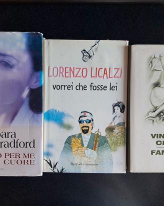Libri. Cerami, Licalzi, Taylor Bradford, Wilkins
