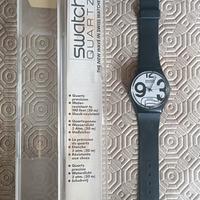 Swatch Gent Black GB103 orologio anni 80 nuovo