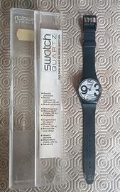 Swatch Gent Black GB103 orologio anni 80 nuovo