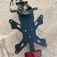 Porta targa CNC Ducati Streetfighter Panigale v4