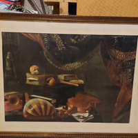 Quadro con stampa di Evaristo Baschenis