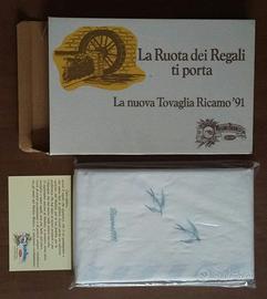 Tovaglia Ricamo Mulino Bianco 1991